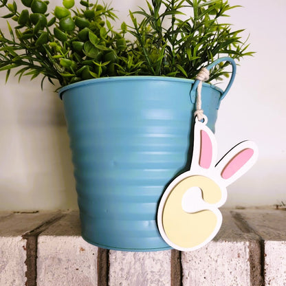 Easter Bunny Letter Tag