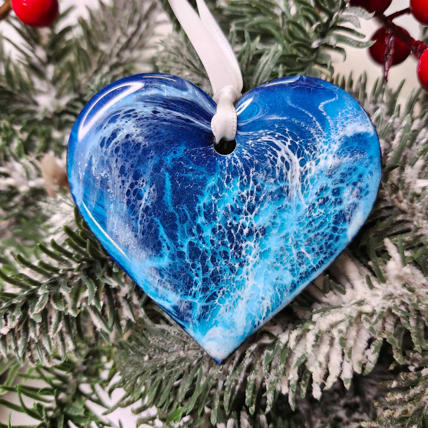 Heart Resin Ornament