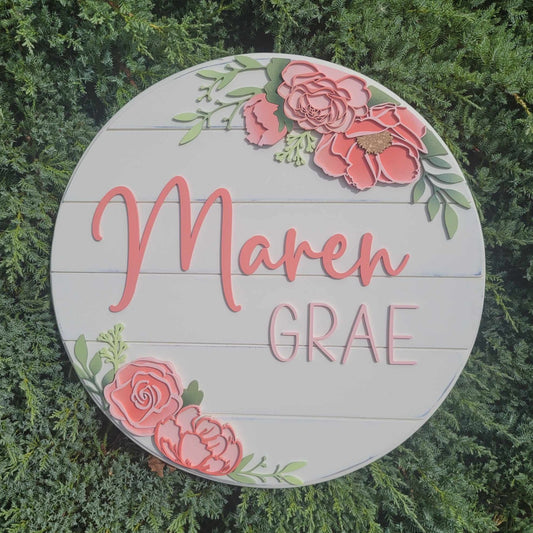 The Maren - Custom Name Sign