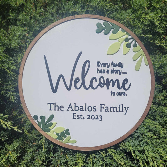 Established Family Sign