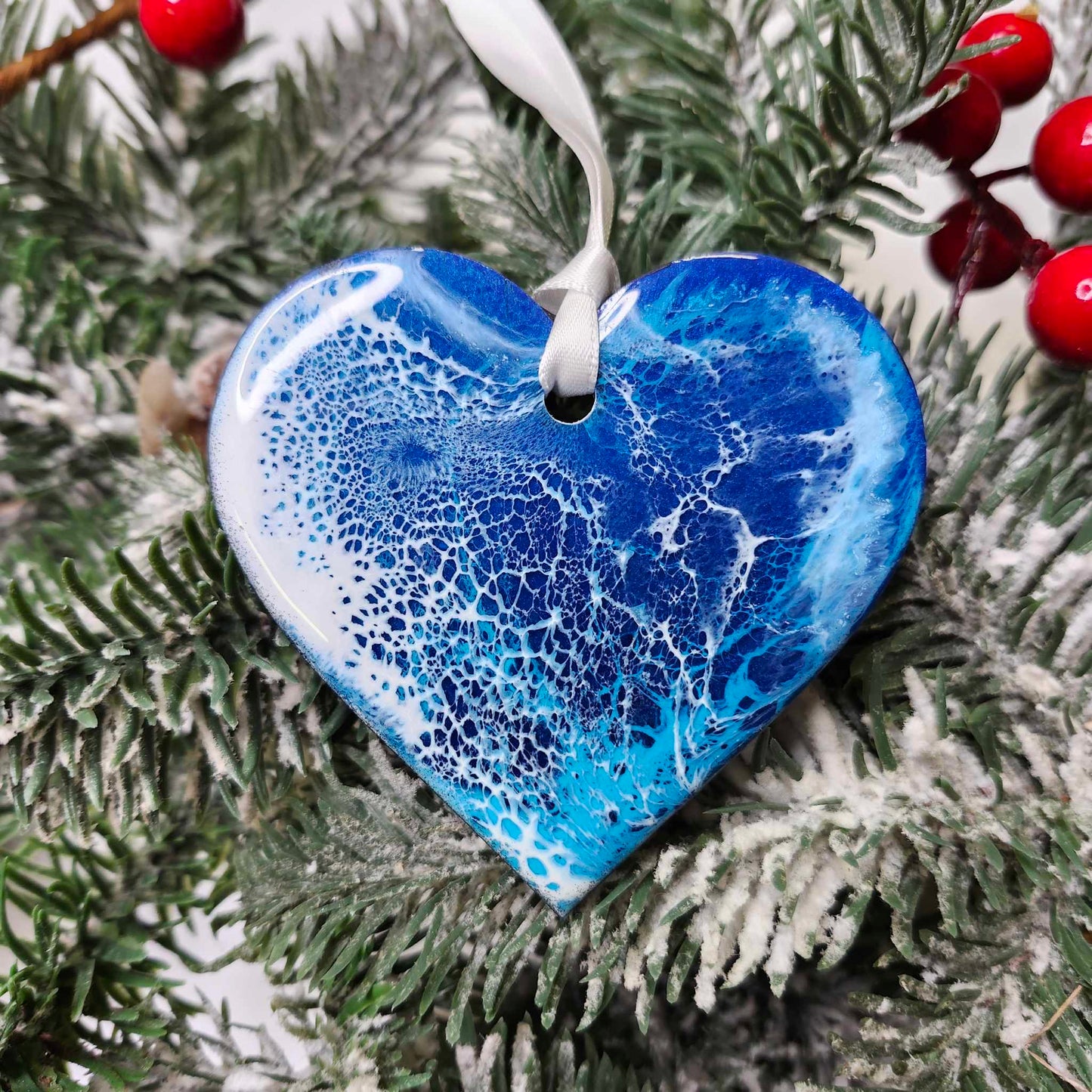 Heart Resin Ornament