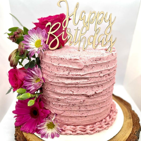 Happy Birthday Cake Topper